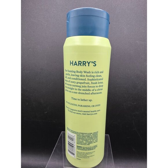 Harrys Grove Body Wash Citrus Peel Scent Gentle Formula 16 Fl Oz 473ml - Picture 2 of 3
